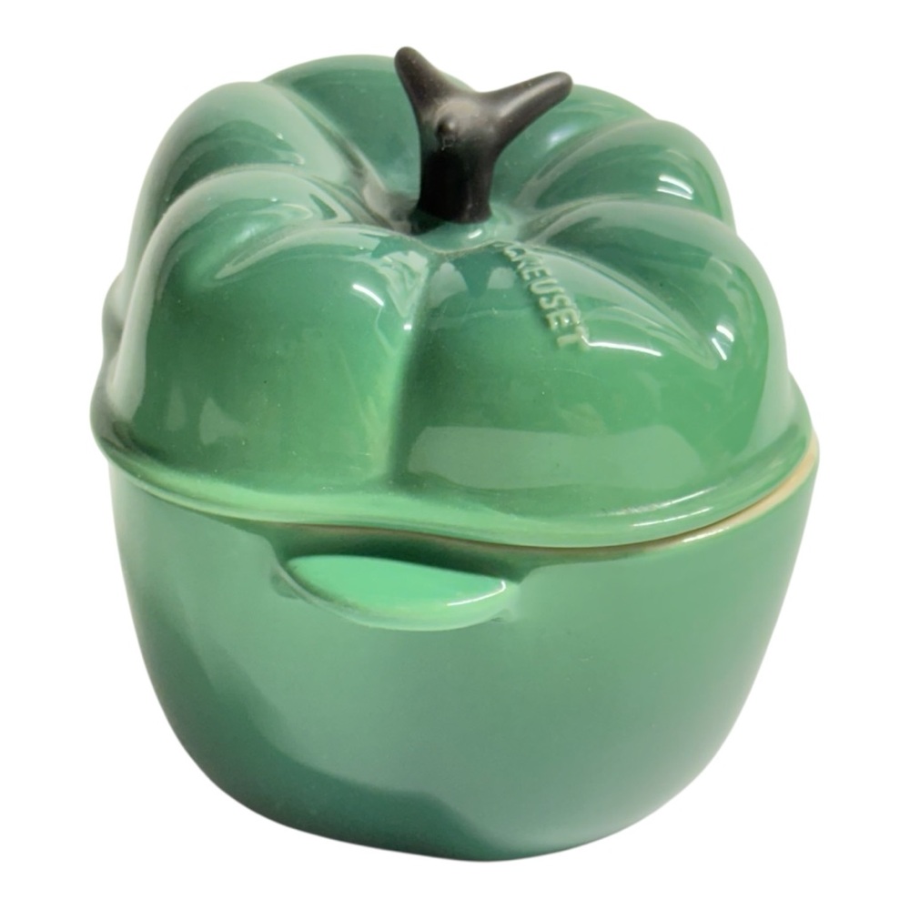 Le Creuset Green Pepper Stoneware Cocotte